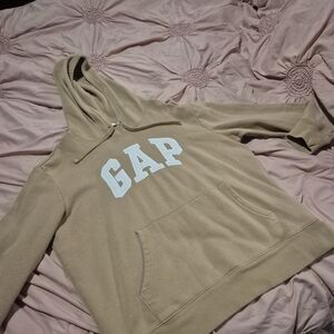 GAP Women's Beige Hoodie Sweater